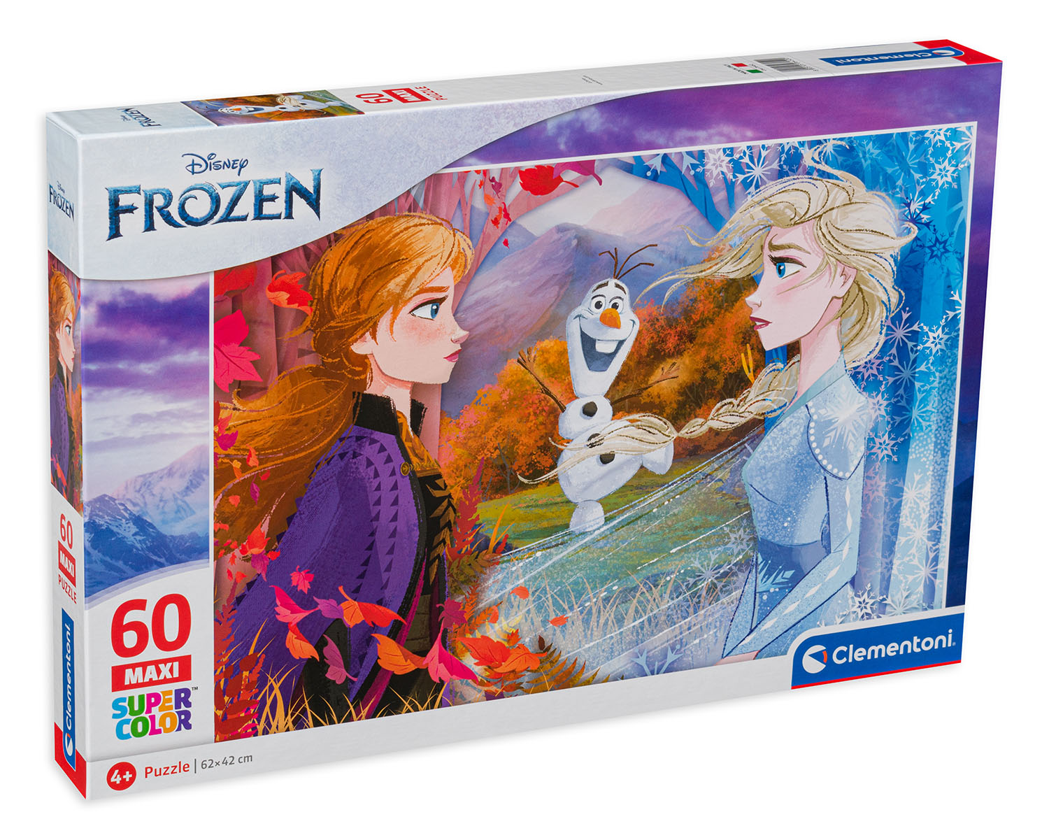 Пъзел Clementoni от 60 макси части - Замръзналото кралство 2, Силата на сестрите