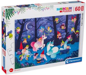 Пъзел Clementoni от 60 XXL части -  Гората с феите