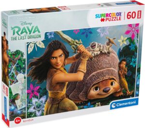 Пъзел Clementoni от 60 XXL части - Рая и последният дракон