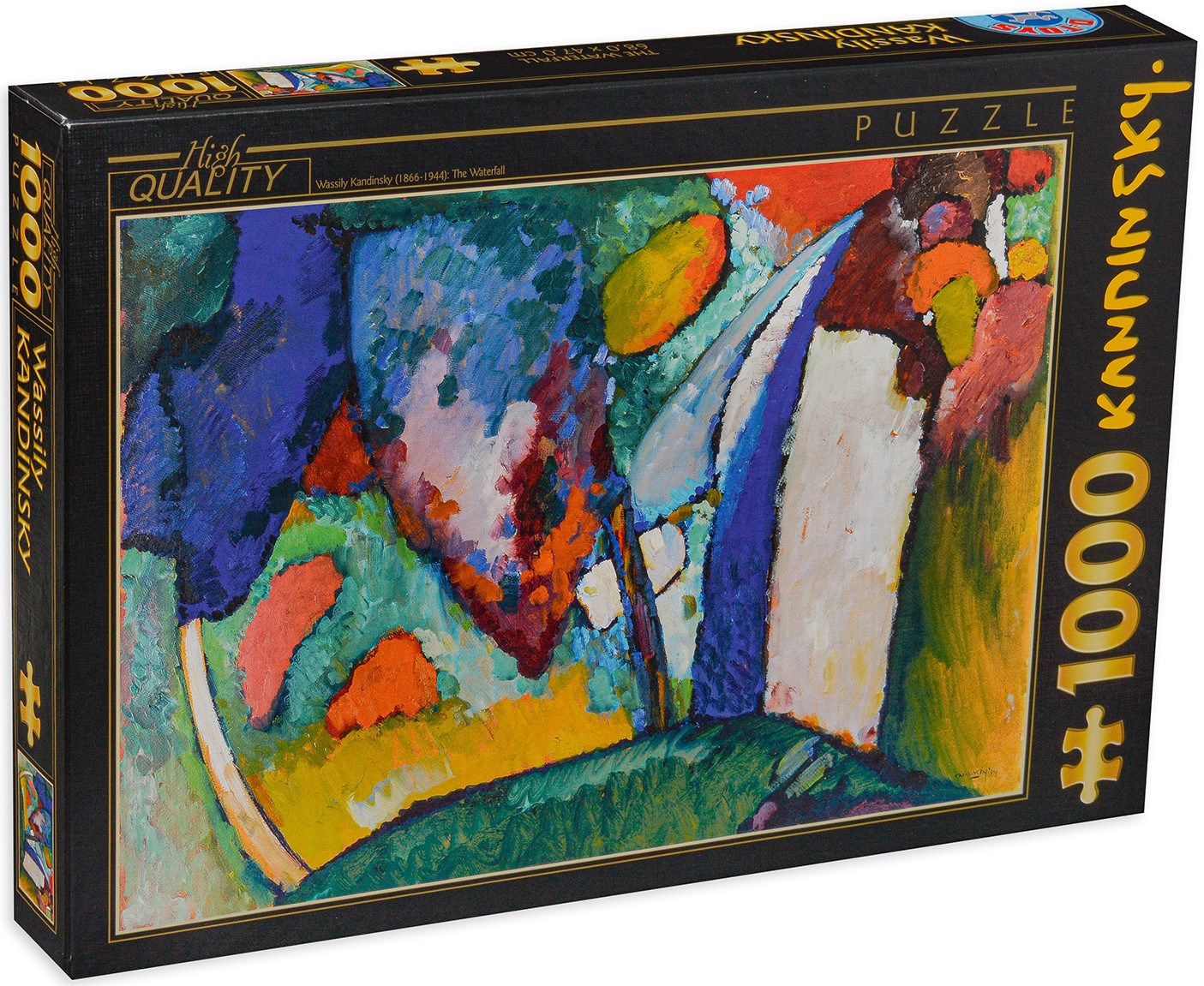 Пъзел D-Toys от 1000 части - Абстрактен водопад