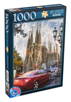 Пъзел D-Toys от 1000 части - Базиликата Саграда Фамилия, Испания