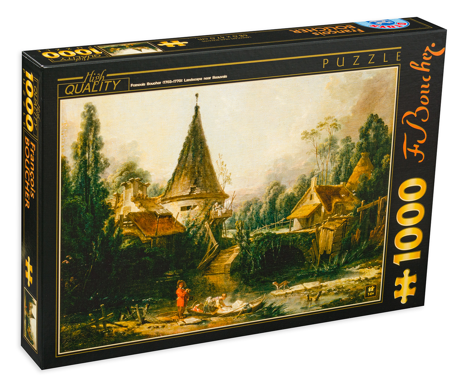 Пъзел D-Toys от 1000 части - Бове, Франсоа Буше