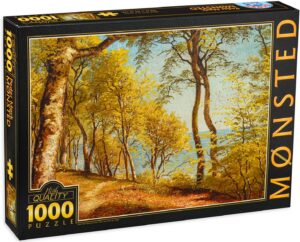 Пъзел D-Toys от 1000 части - Брези по крайбрежието