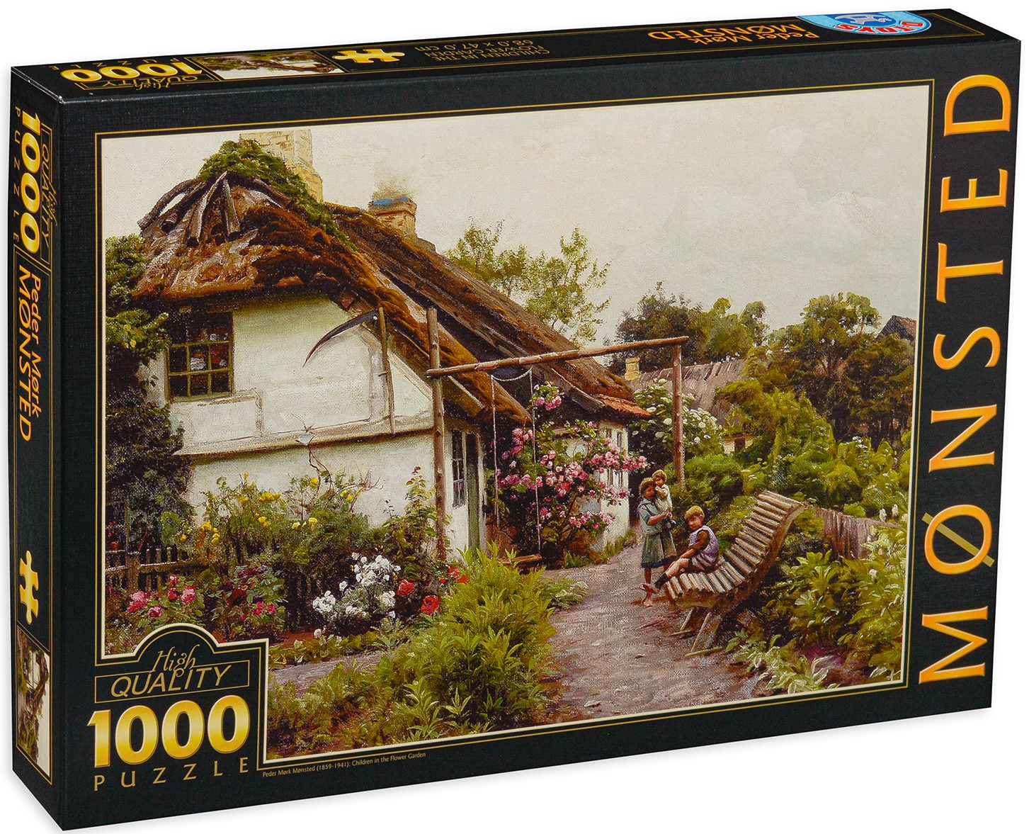 Пъзел D-Toys от 1000 части - Деца в градината