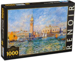 Пъзел D-Toys от 1000 части - Дворецът на дожите, Венеция