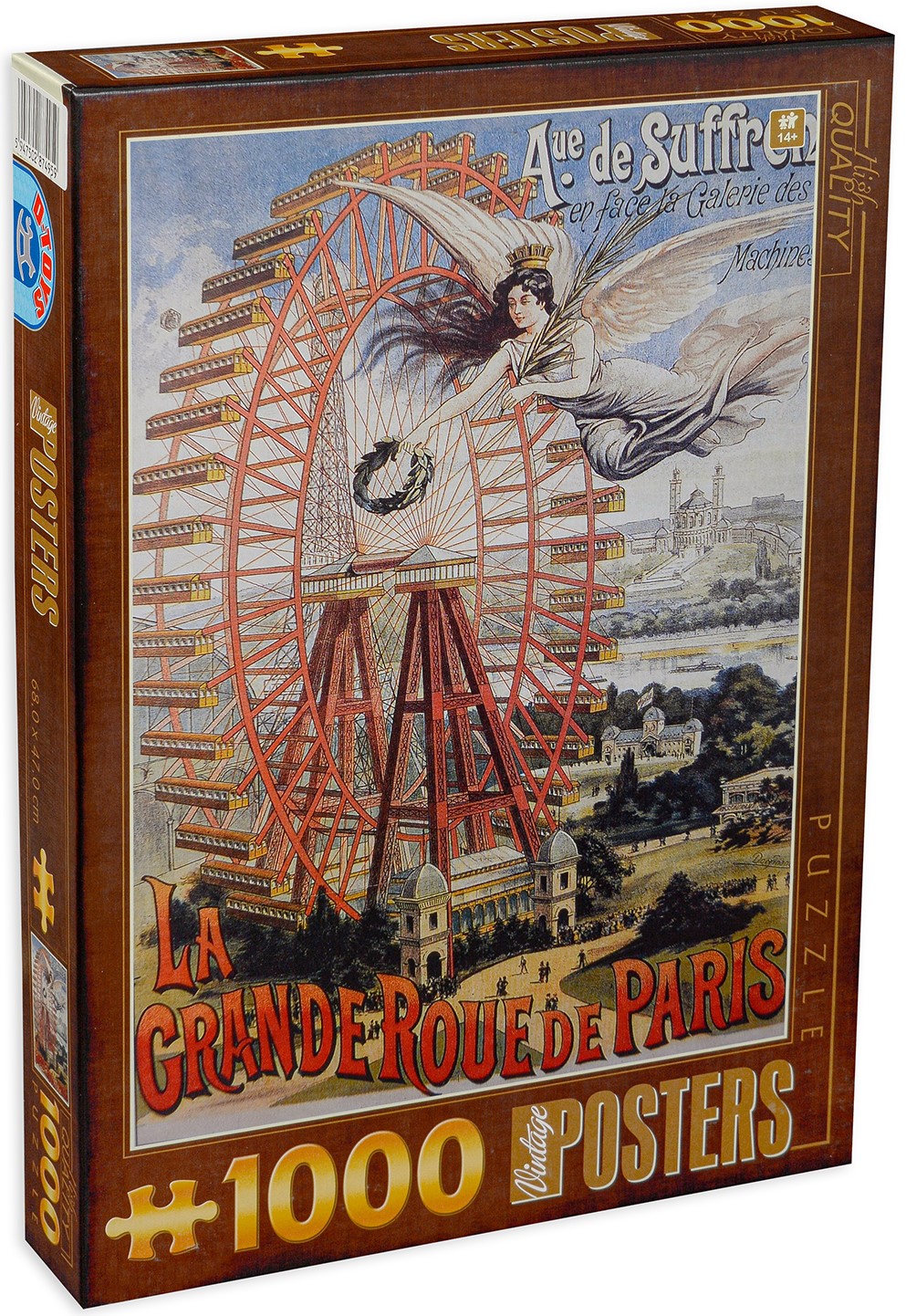 Пъзел D-Toys от 1000 части - Голямото колело на Париж