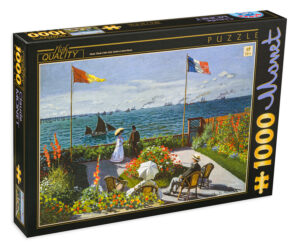 Пъзел D-Toys от 1000 части - Градината в Сант-Адрес, Клод Моне
