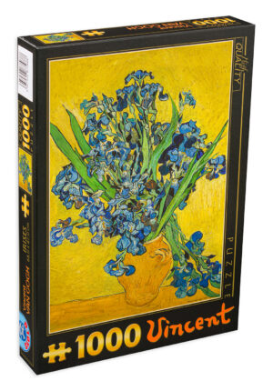 Пъзел D-Toys от 1000 части - Ириси, Винсент ван Гог