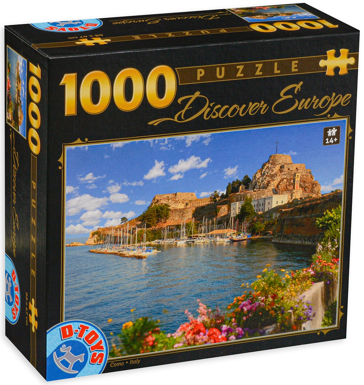 Пъзел D-Toys от 1000 части - Комо, Италия