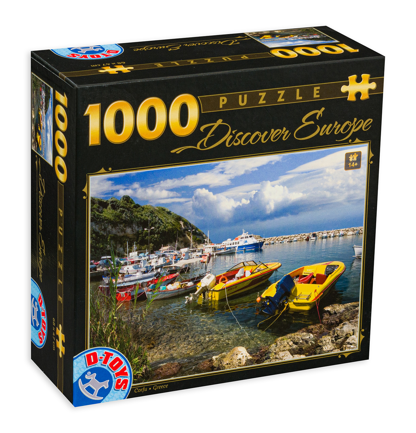 Пъзел D-Toys от 1000 части - Корфу, Гърция