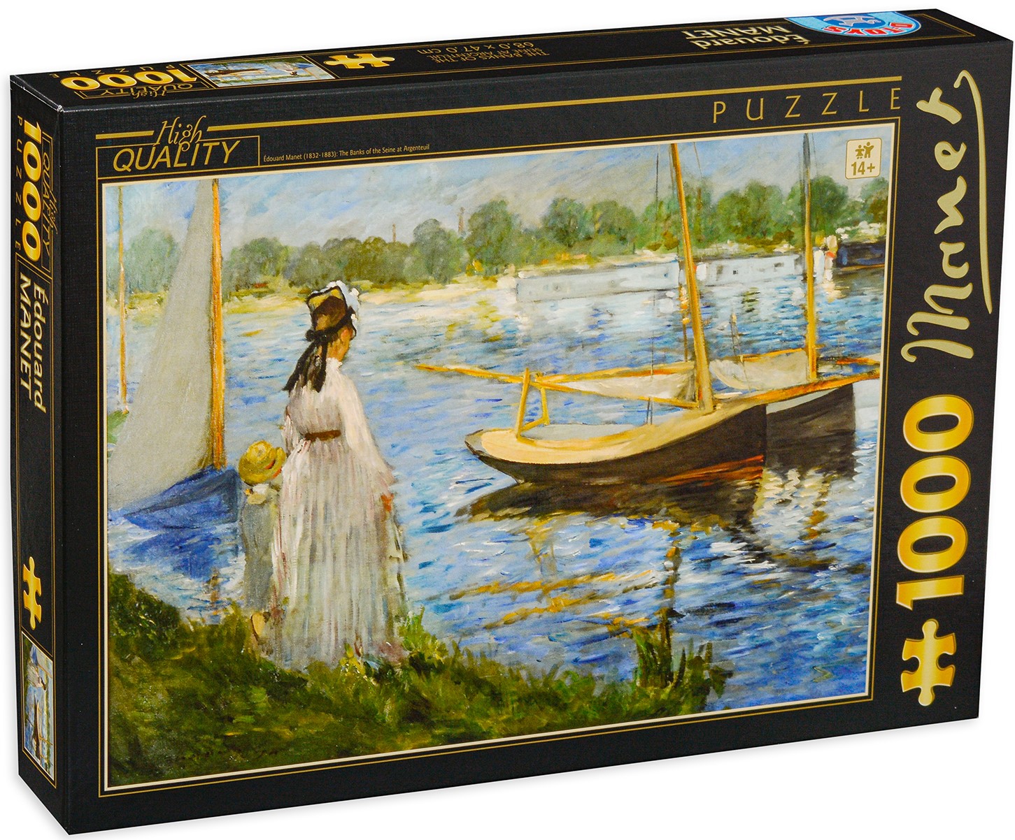 Пъзел D-Toys от 1000 части - Край реката