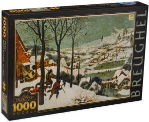 Пъзел D-Toys от 1000 части - Ловци в снега