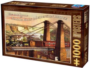 Пъзел D-Toys от 1000 части - Ниагарският водопад