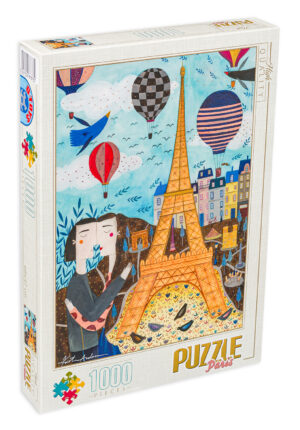 Пъзел D-Toys от 1000 части – Париж, Андреа Кюрти