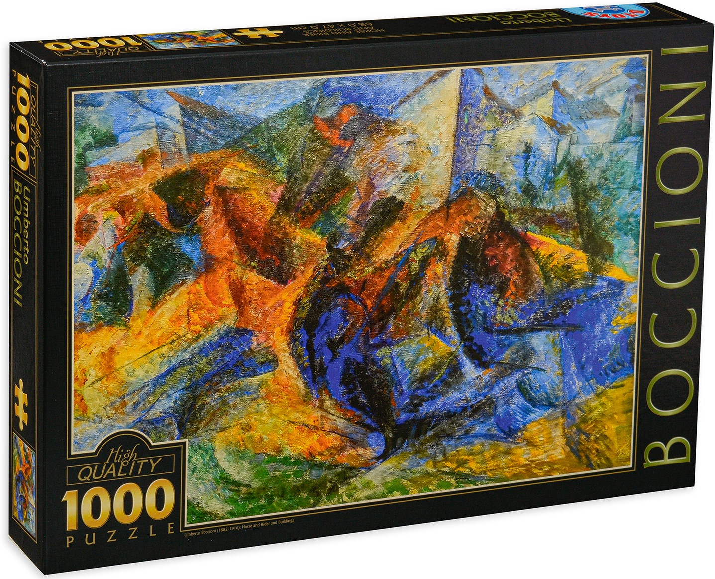 Пъзел D-Toys от 1000 части - Пъстри цветове