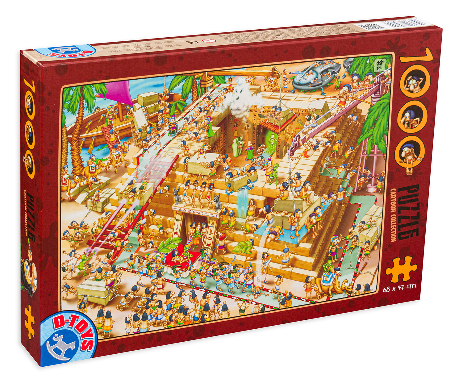 Пъзел D-Toys от 1000 части – Пирамида