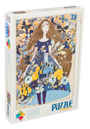 Пъзел D-Toys от 1000 части - Пролет, Андреа Кюрти