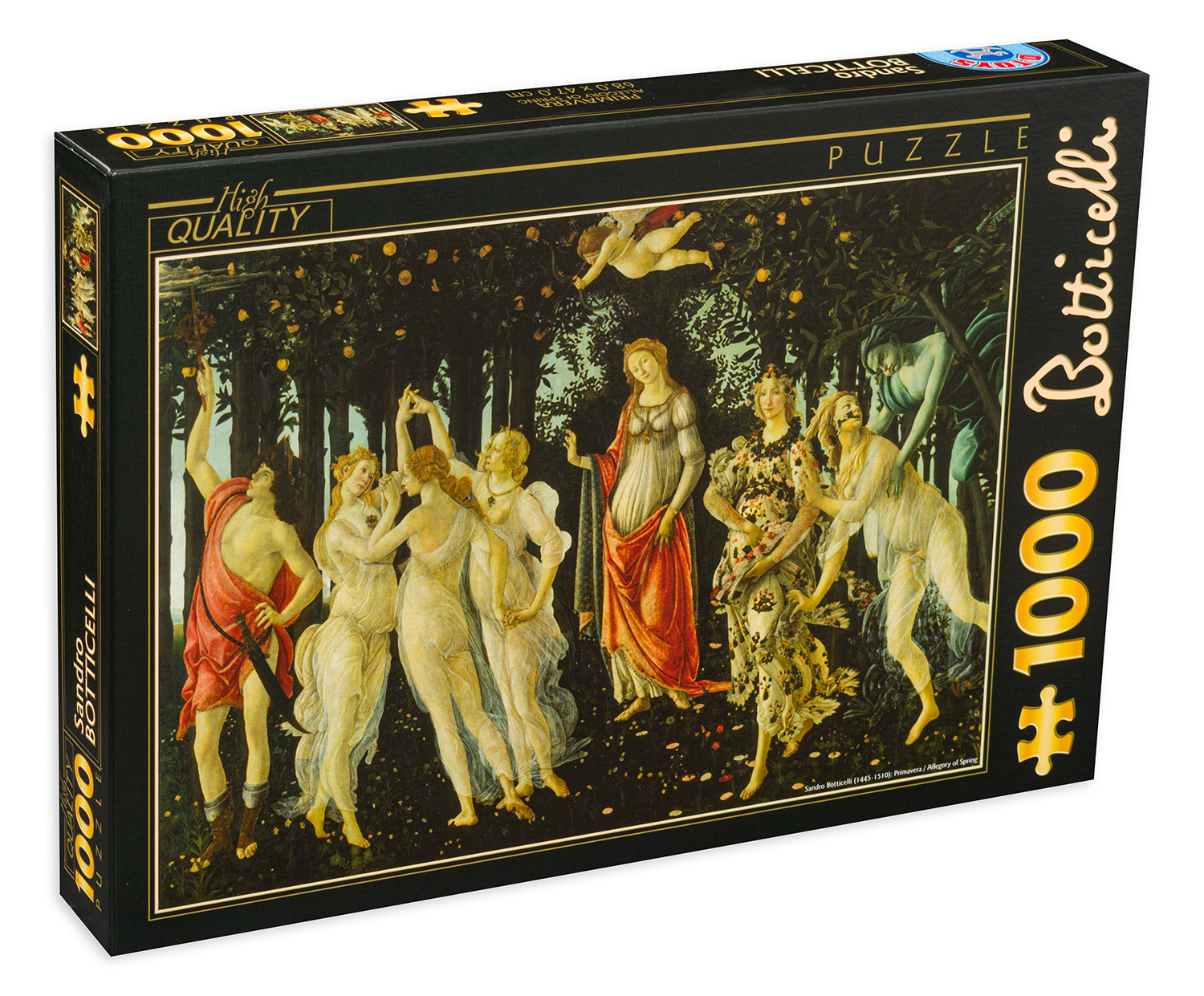 Пъзел D-Toys от 1000 части – Пролет, Сандро Ботичели