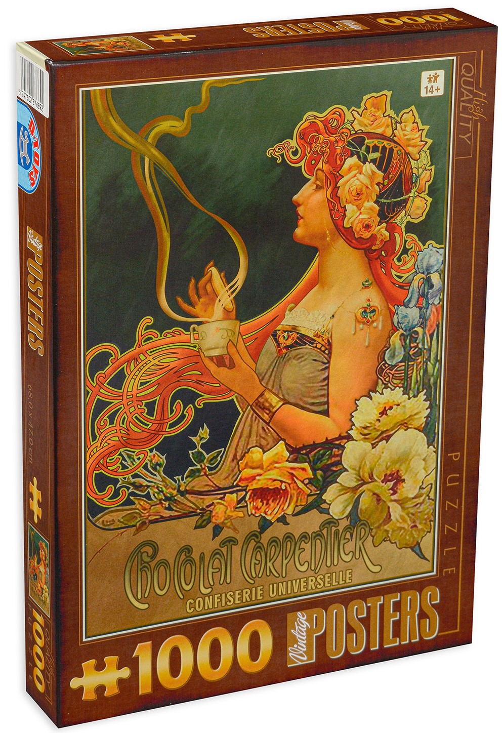 Пъзел D-Toys от 1000 части - Шоколадов дърводелец