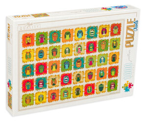 Пъзел D-Toys от 1000 части - Сови