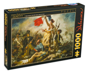 Пъзел D-Toys от 1000 части – Свободата води народа, Йожен Дьолакроа