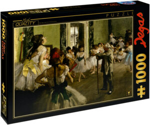 Пъзел D-Toys от 1000 части – Урок по танци, Едгар Дега