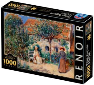 Пъзел D-Toys от 1000 части - В градината