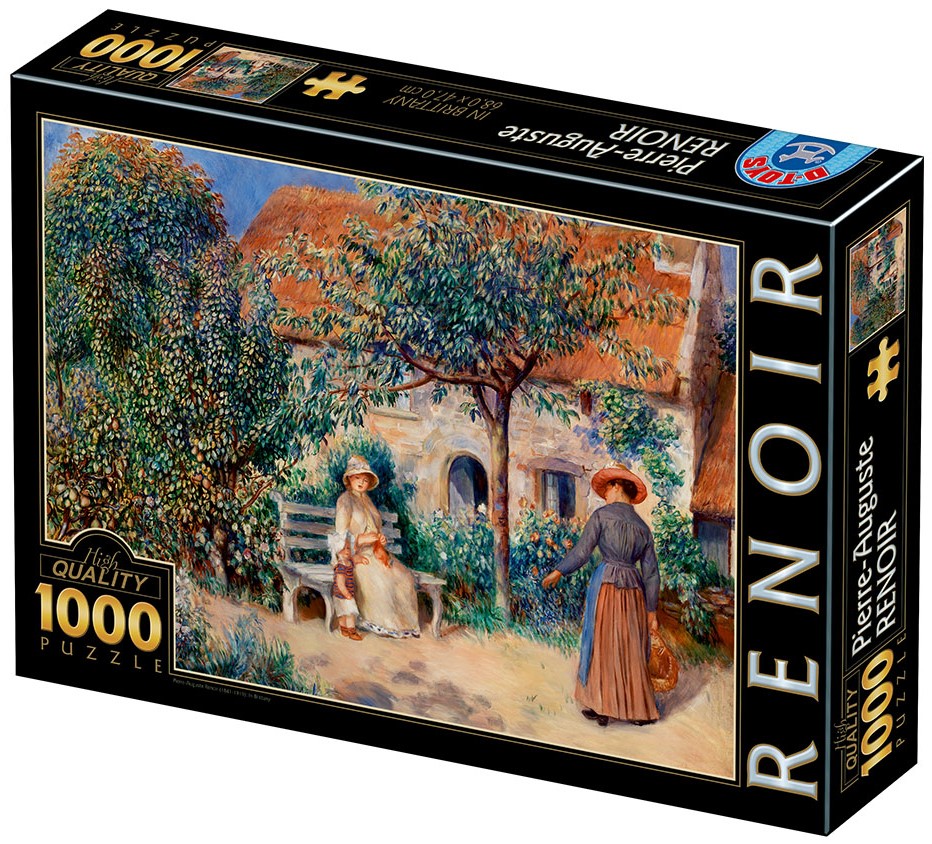 Пъзел D-Toys от 1000 части - В градината