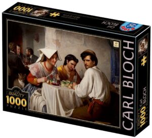 Пъзел D-Toys от 1000 части - В римска Остерия