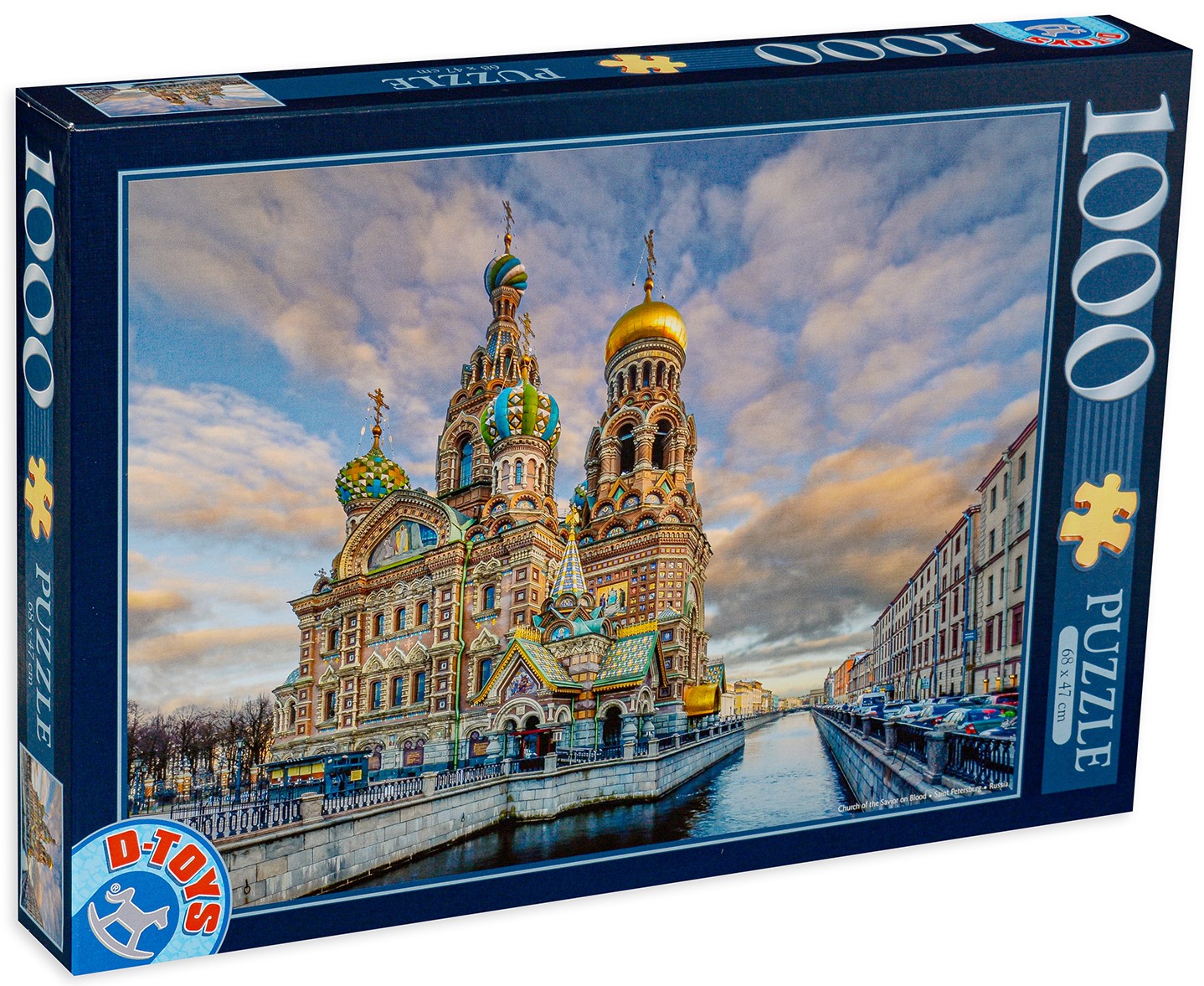 Пъзел D-Toys от 1000 части - Възкресение Христово, Санкт Петербург