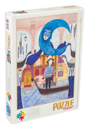 Пъзел D-Toys от 1000 части – Венеция, Андреа Кюрти