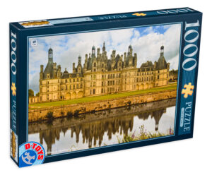 Пъзел D-Toys от 1000 части - Замъка Шамбор, Франция