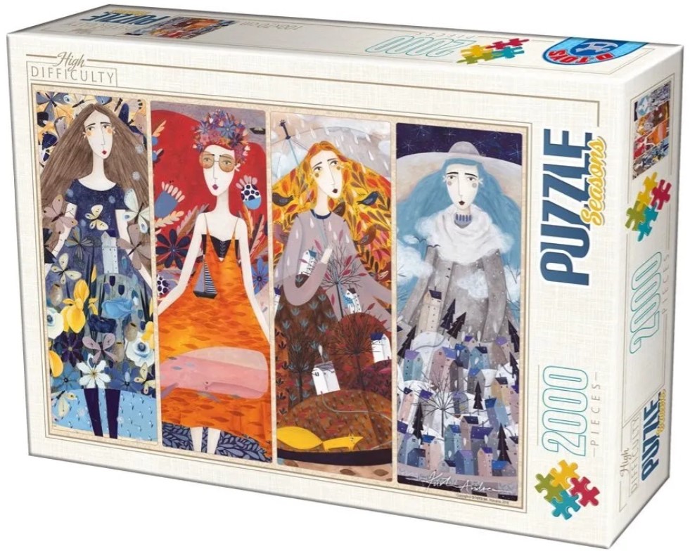 Пъзел D-Toys от 2000 части - Сезони
