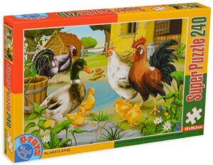 Пъзел D-Toys от 240 части - Животни