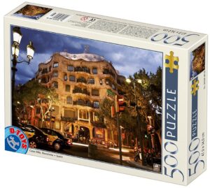 Пъзел D-Toys от 500 части - Каса Мила, Барселона, Испания