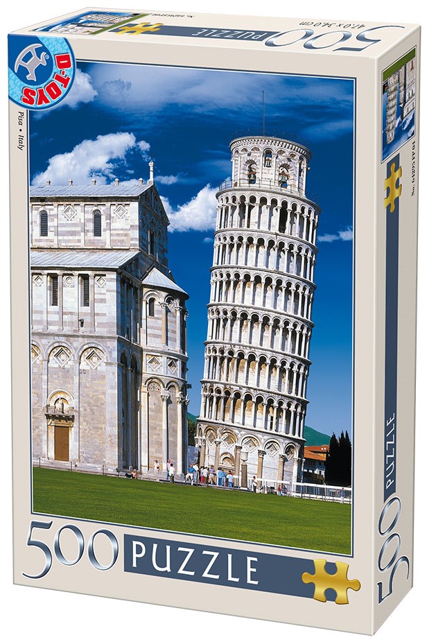 Пъзел D-Toys от 500 части - Кулата в Пиза, Италия