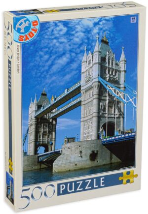 Пъзел D-Toys от 500 части - Тауър Бридж, Лондон