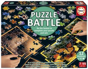 Пъзел дуел Educa от 12 x 42 части - Природа