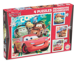 Пъзел Educa 4 в 1 - Герои от Колите 2