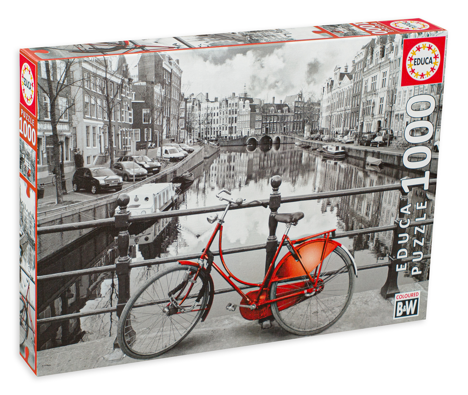 Пъзел Educa от 1000 части - Амстердам