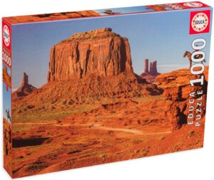 Пъзел Educa от 1000 части - Долината на паметниците