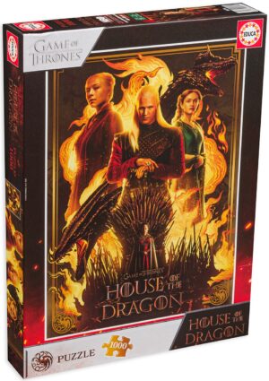 Пъзел Educa от 1000 части - Домът на Дракона