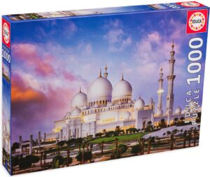 Пъзел Educa от 1000 части - Джамията Шейх Зайед