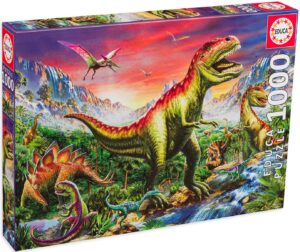 Пъзел Educa от 1000 части - Джурасик