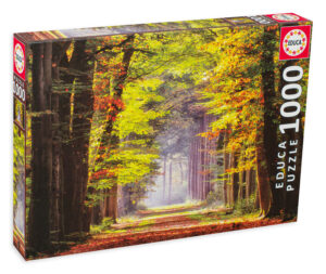 Пъзел Educa от 1000 части - Есенна разходка