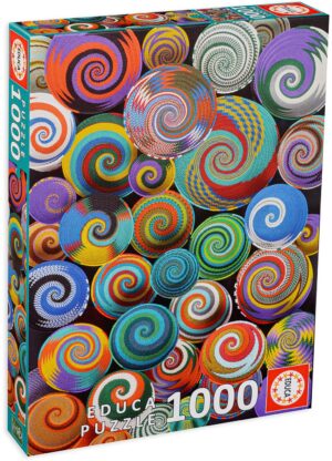 Пъзел Educa от 1000 части - Колаж, Андреа Тилк