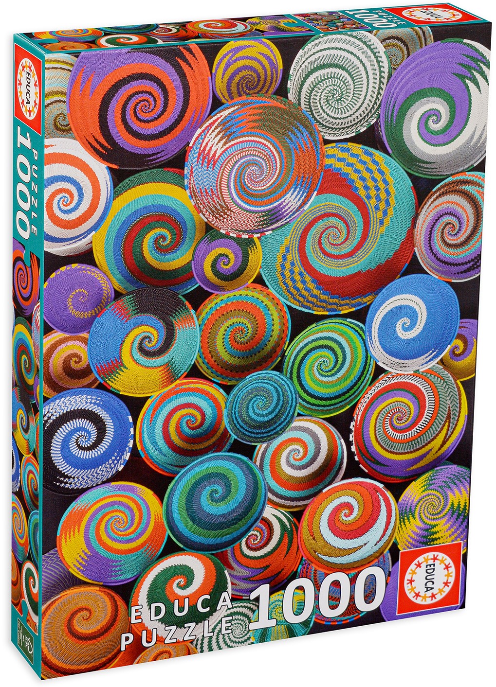 Пъзел Educa от 1000 части - Колаж, Андреа Тилк