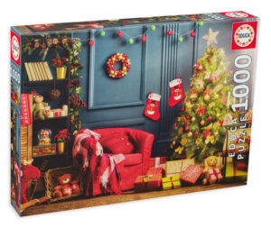 Пъзел Educa от 1000 части - Коледен кът