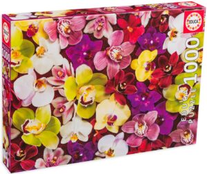Пъзел Educa от 1000 части - Орхидеи