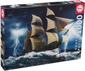 Пъзел Educa от 1000 части - Перфектна буря